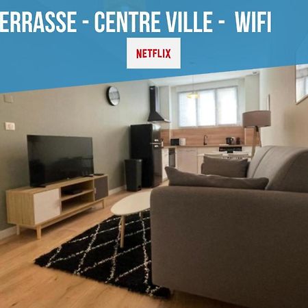 Centre Ville Superbe T2 Neuf Wifi Terrasse Netflix Perigueux Ngoại thất bức ảnh